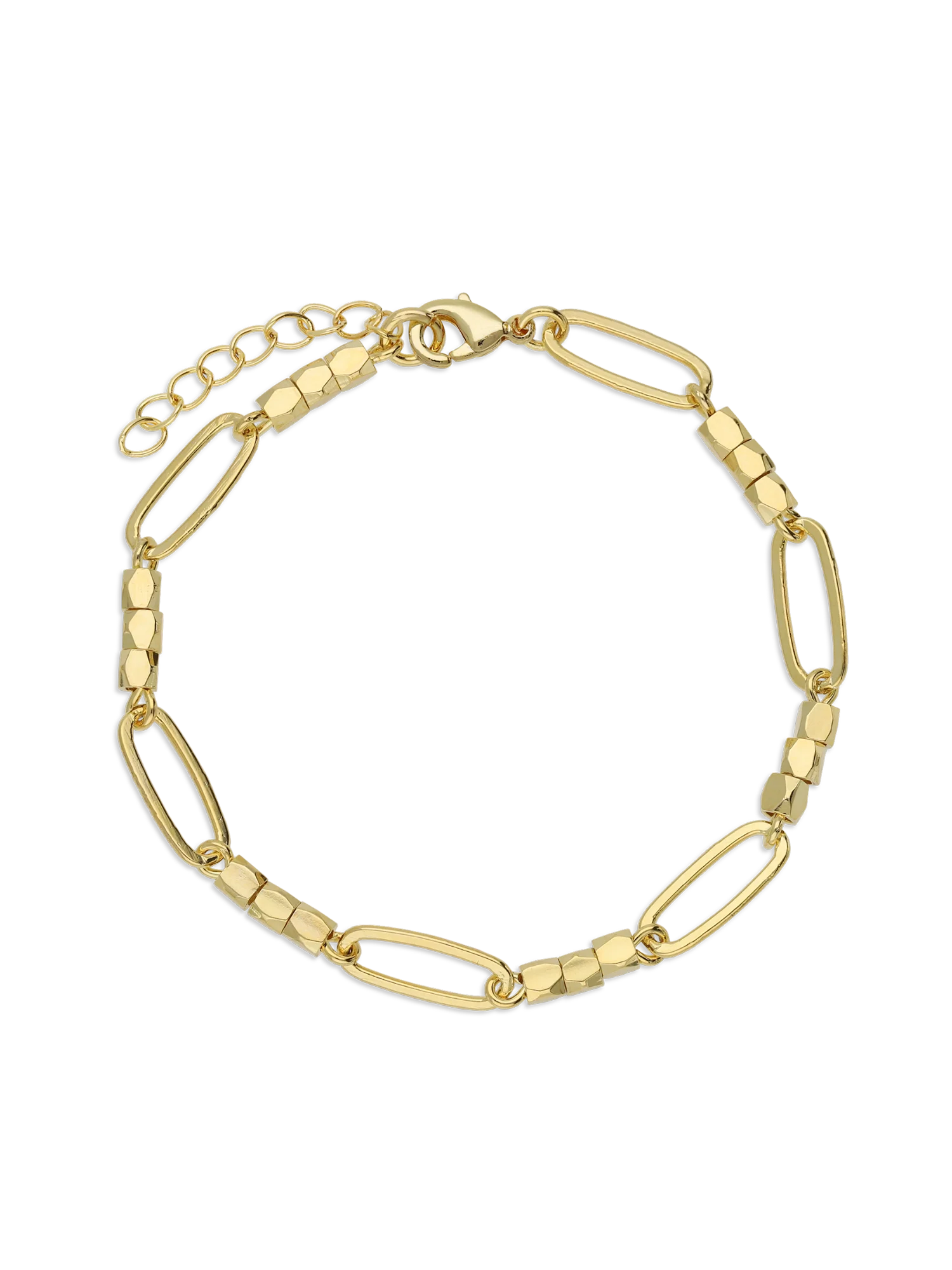 Pulseira banhada a ouro