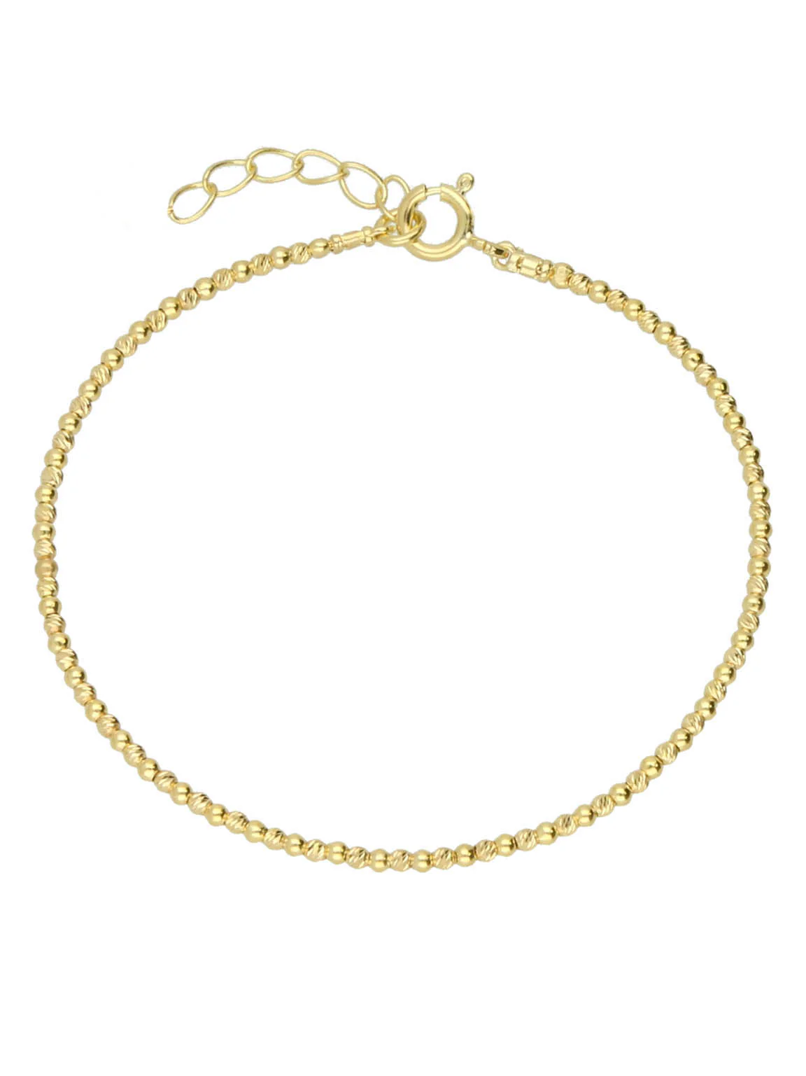 Pulseira delicada banhado a ouro