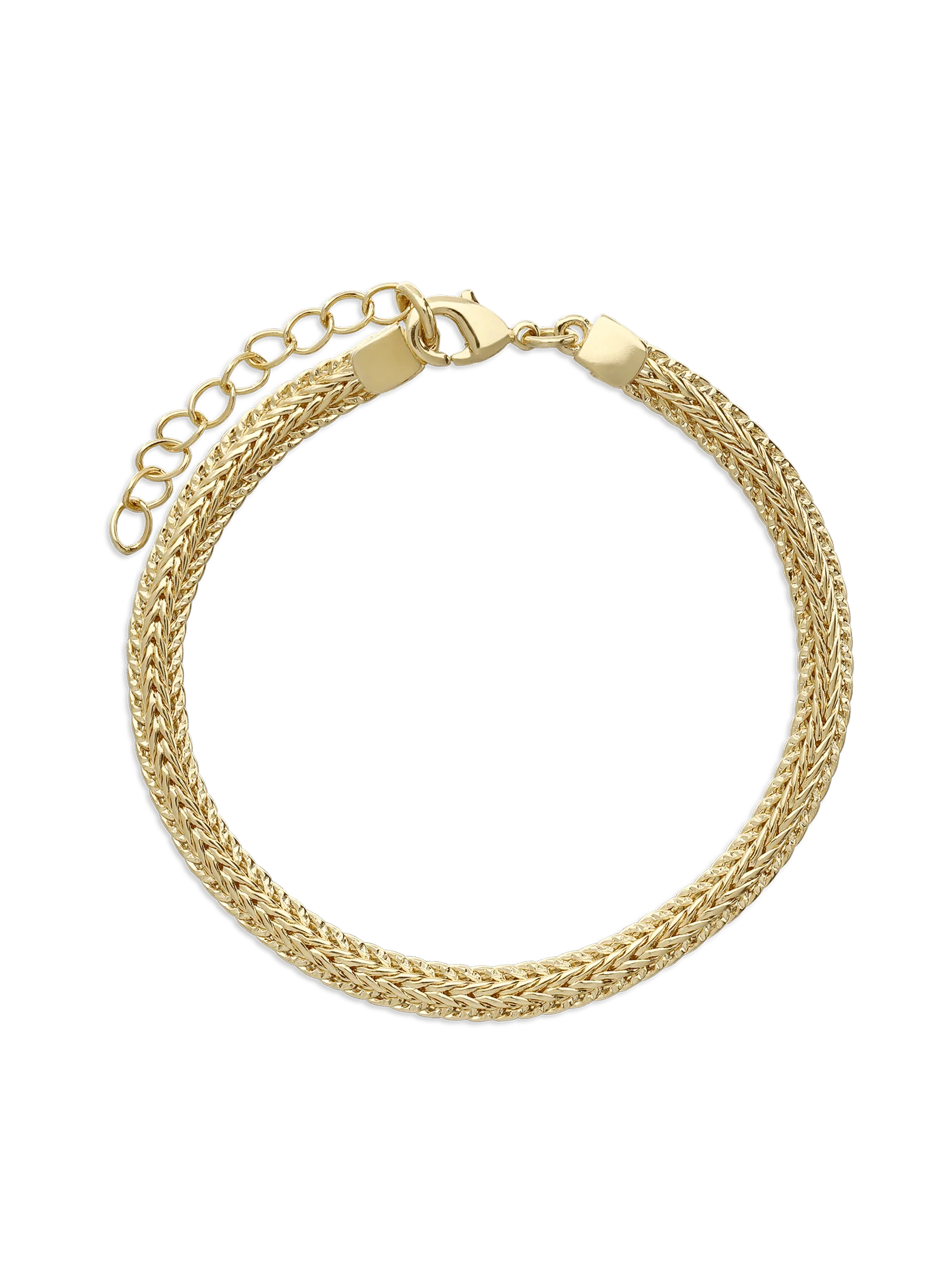 Pulseira delicada banhado a ouro