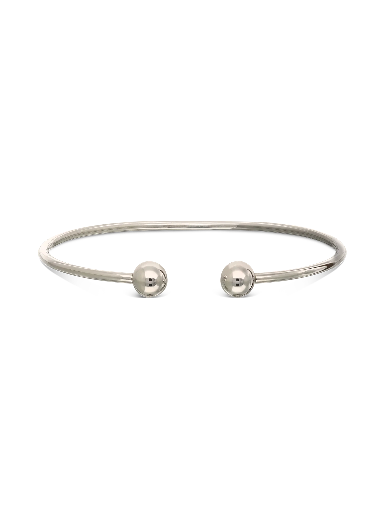 Pulseira rígida em prata 925