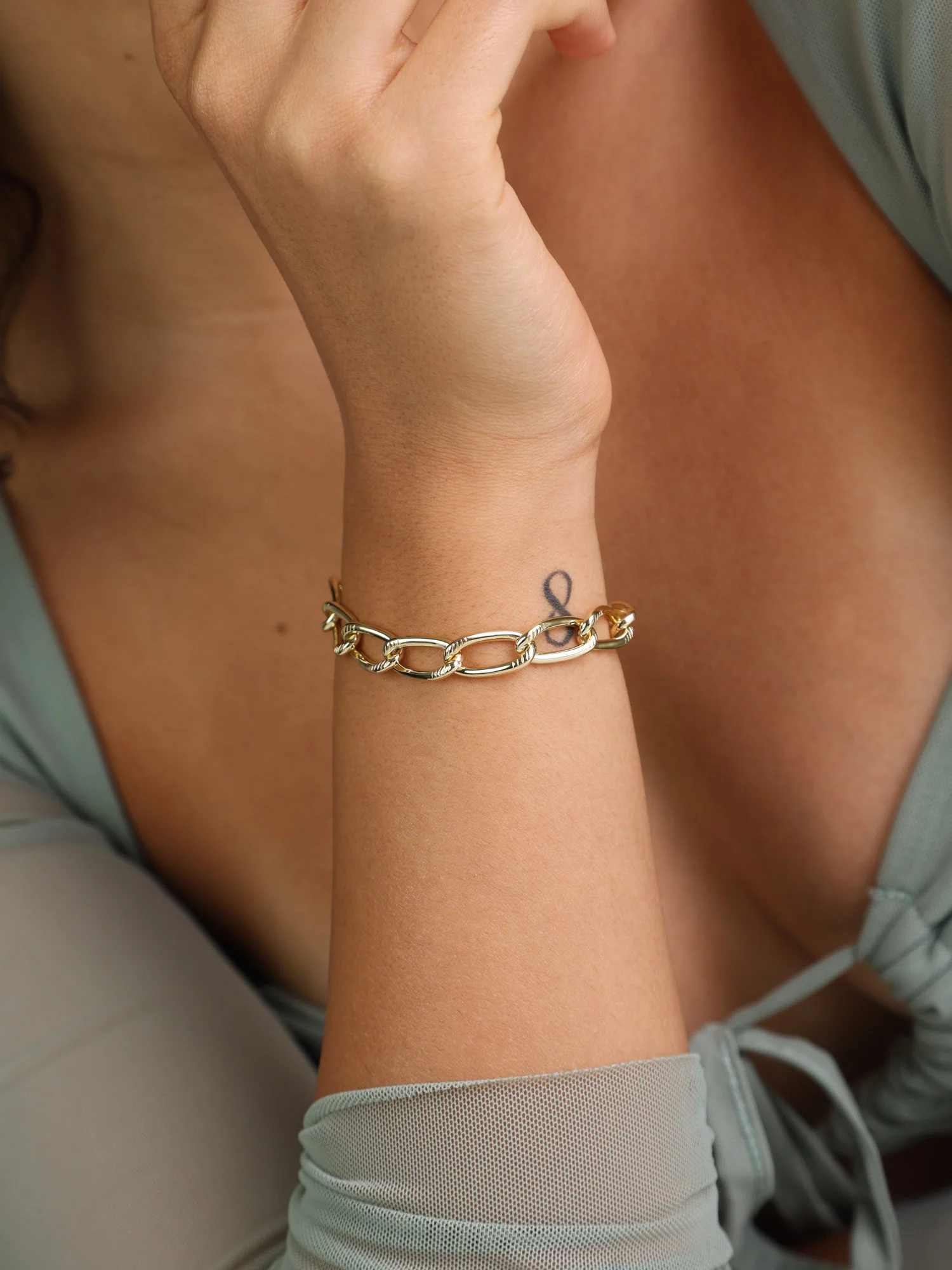 Pulseira banhado a ouro - Image 2