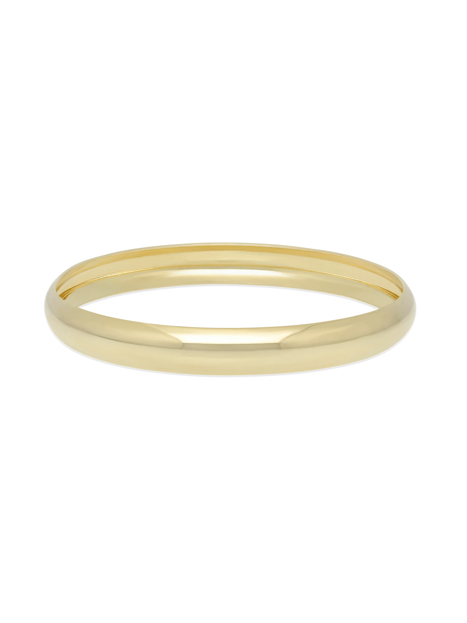 Pulseira rígida banhada a ouro