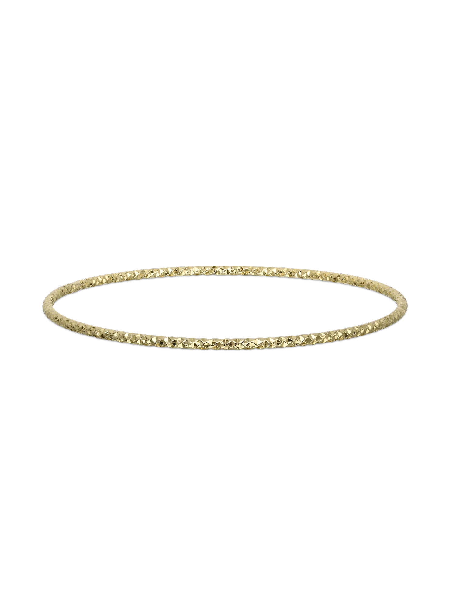 Pulseira rígida banhada a ouro