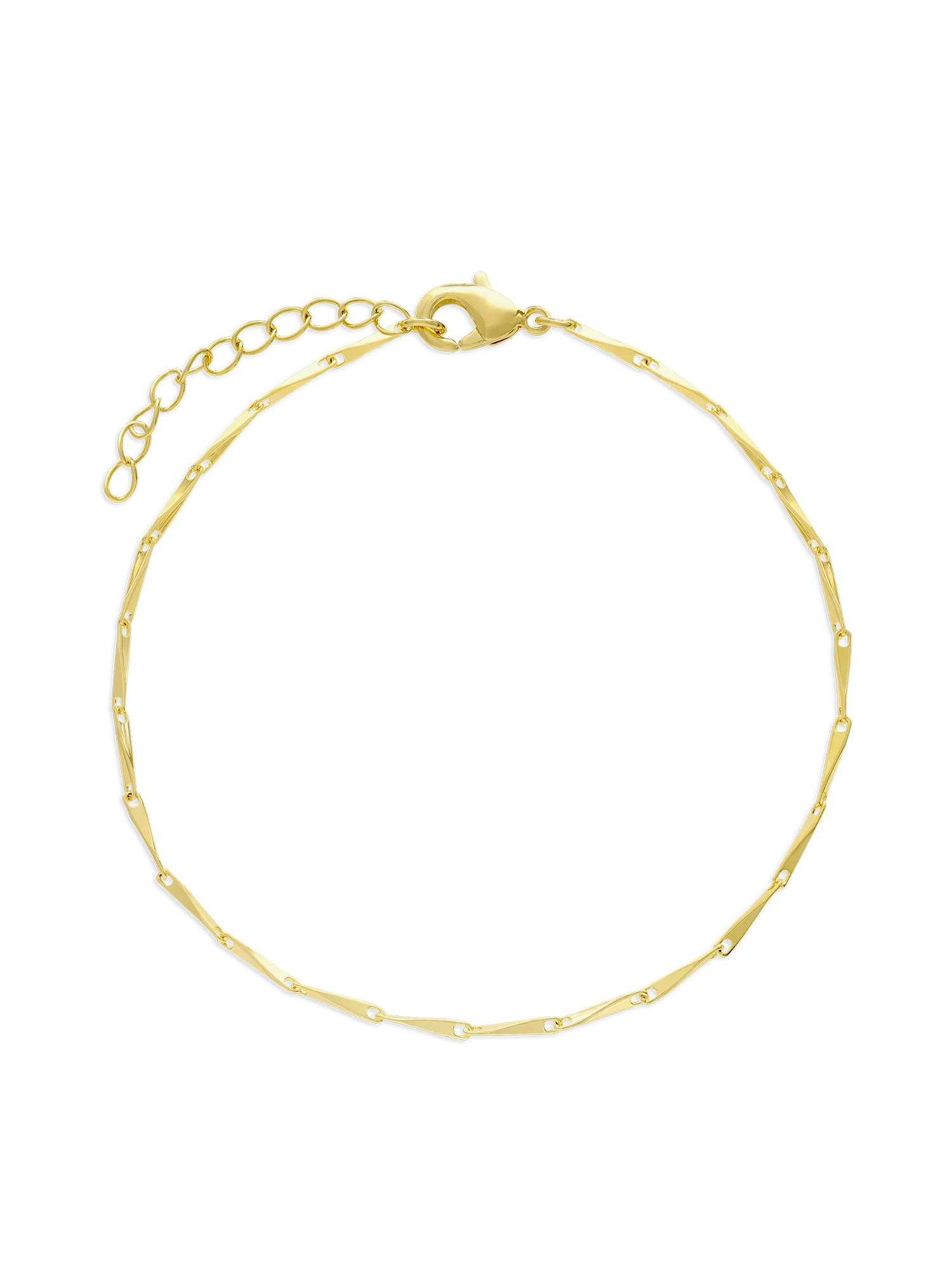 Pulseira banhada a ouro