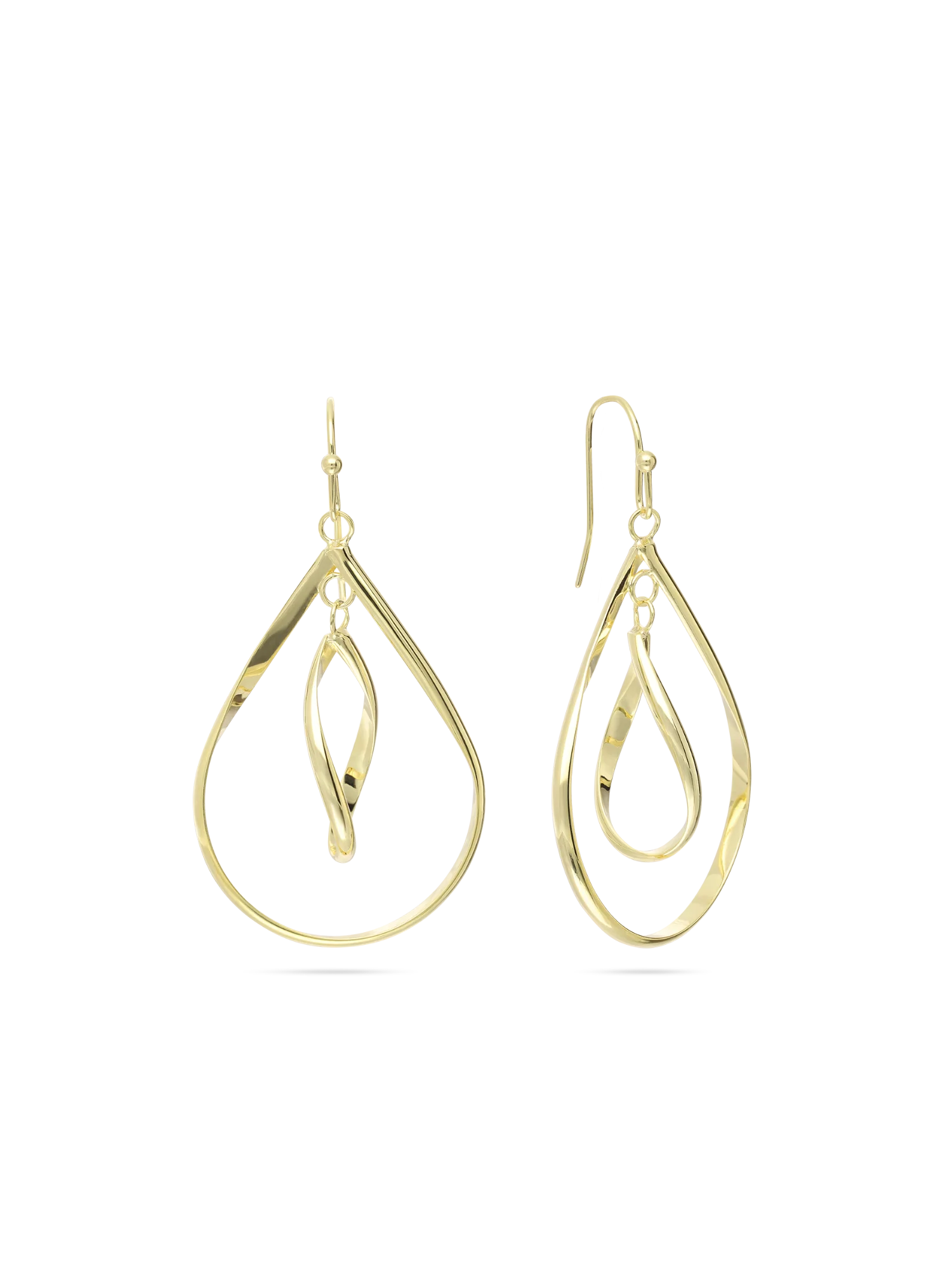 Pendentes banhados a ouro
