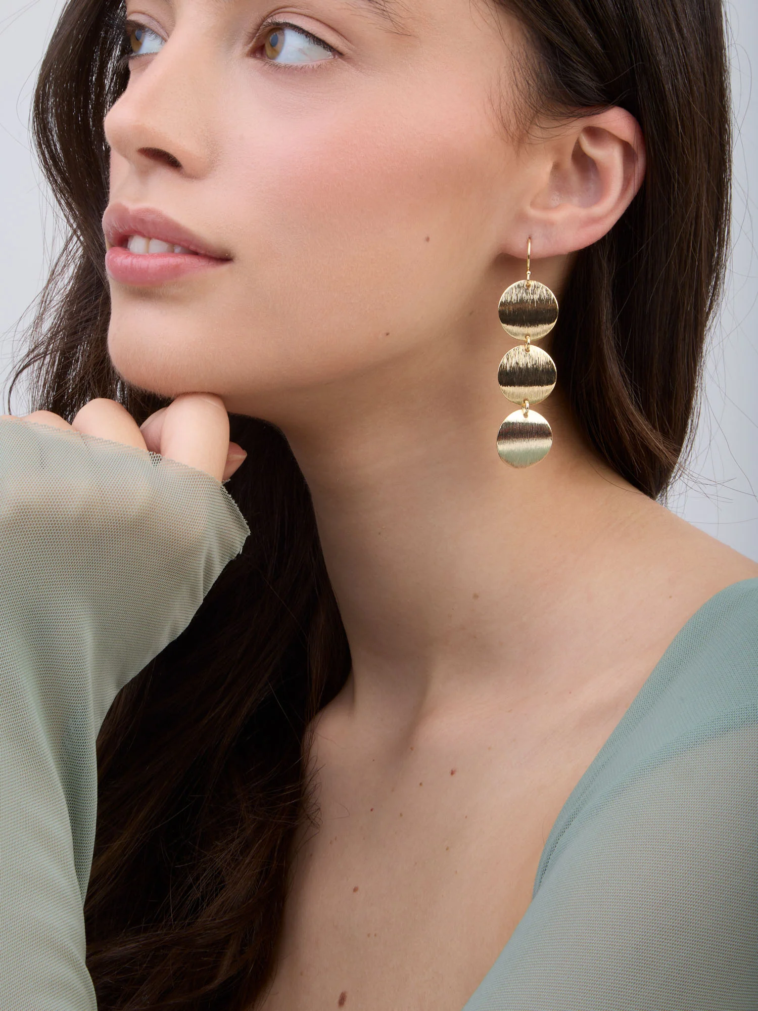 Pendentes banhados a ouro - Image 2