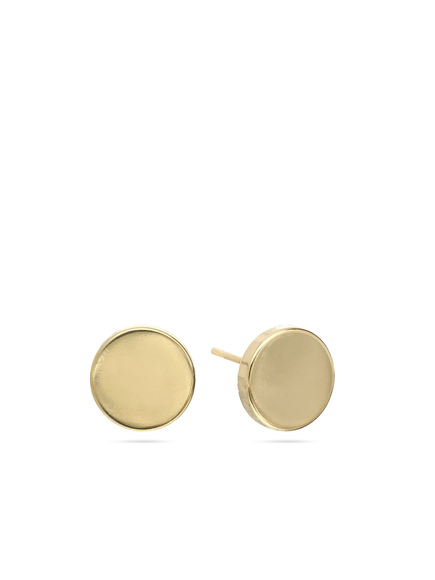 Brincos de placa banhados a ouro