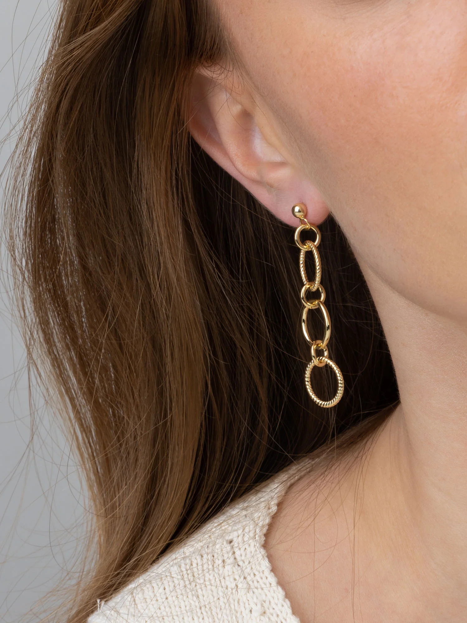 Pendentes banhados a ouro - Image 2