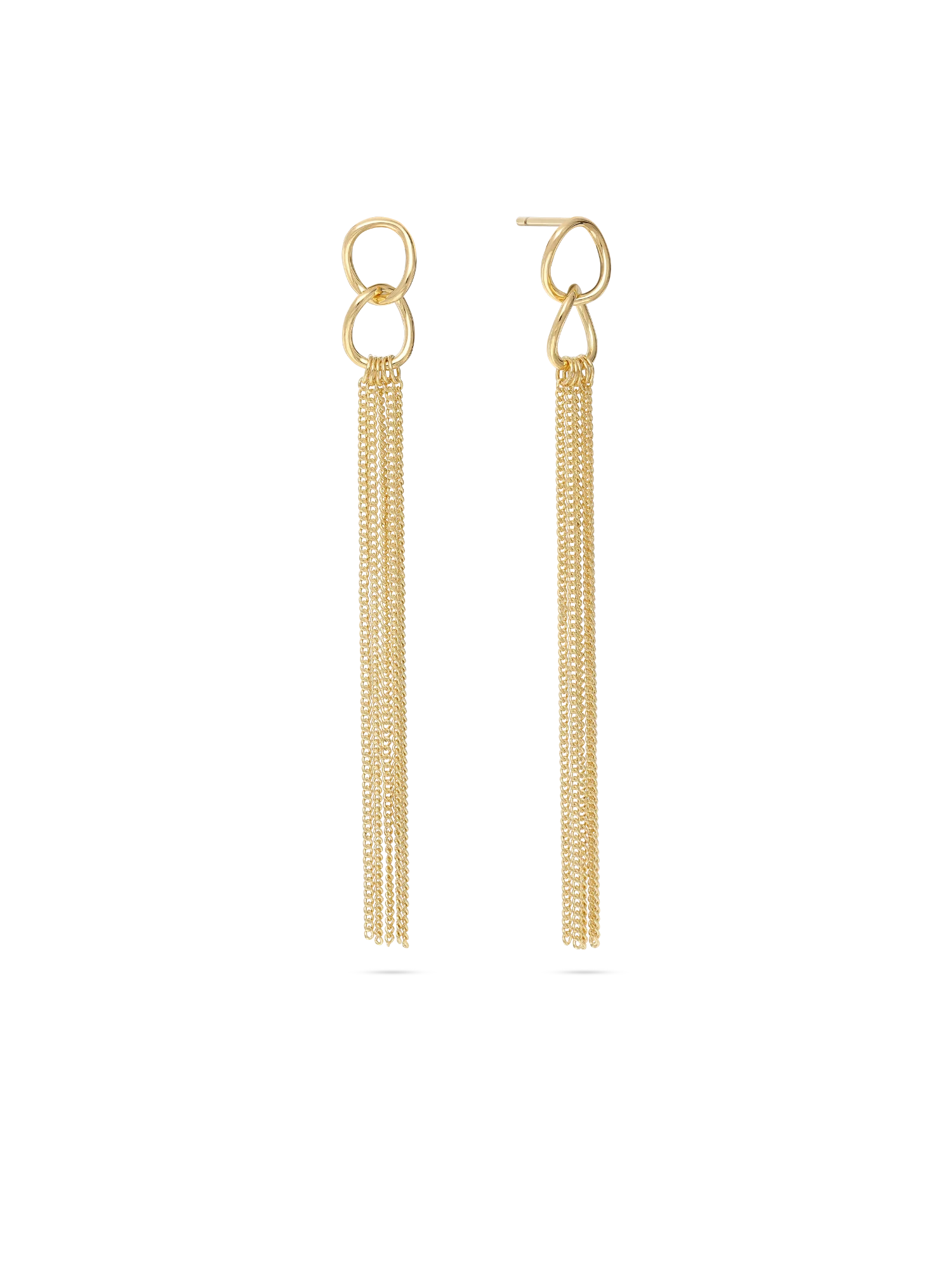 Pendentes banhados a ouro