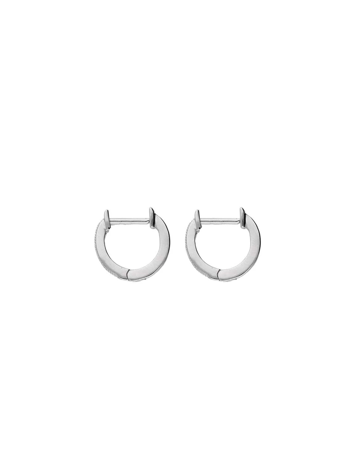 Argolas em prata 925 com zircónia - Image 2