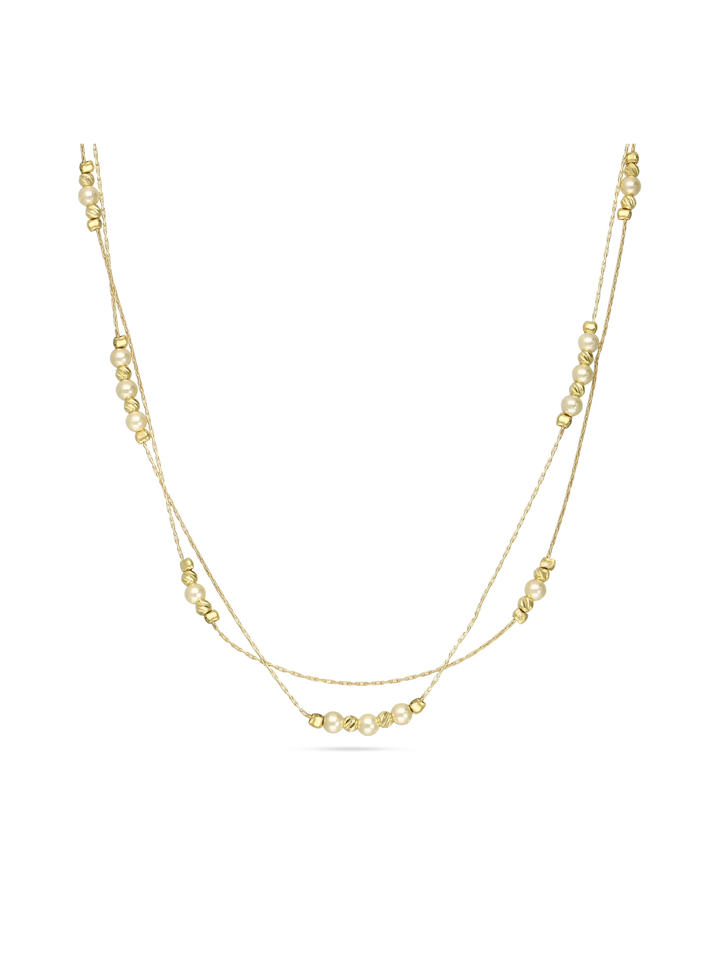 Fio delicado e temático banhado a ouro com swarovski
