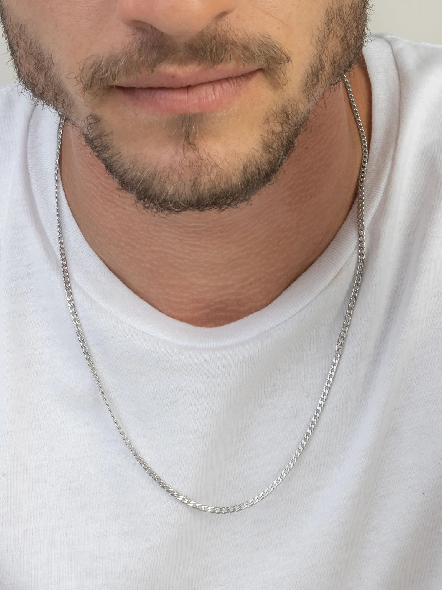 Colar masculino em aço inoxidável - Image 2