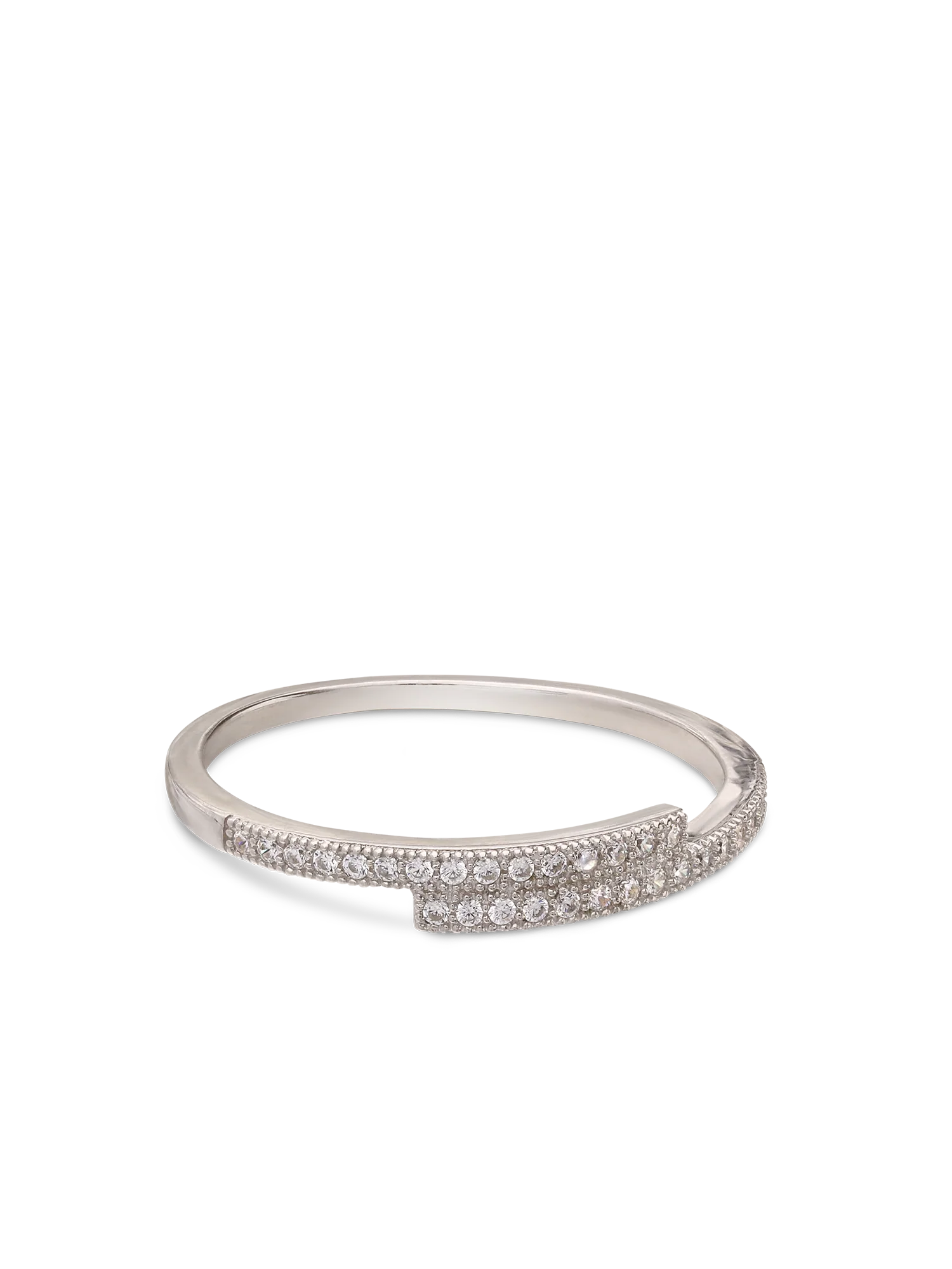 Anel em prata 925 com zircónia - Image 2