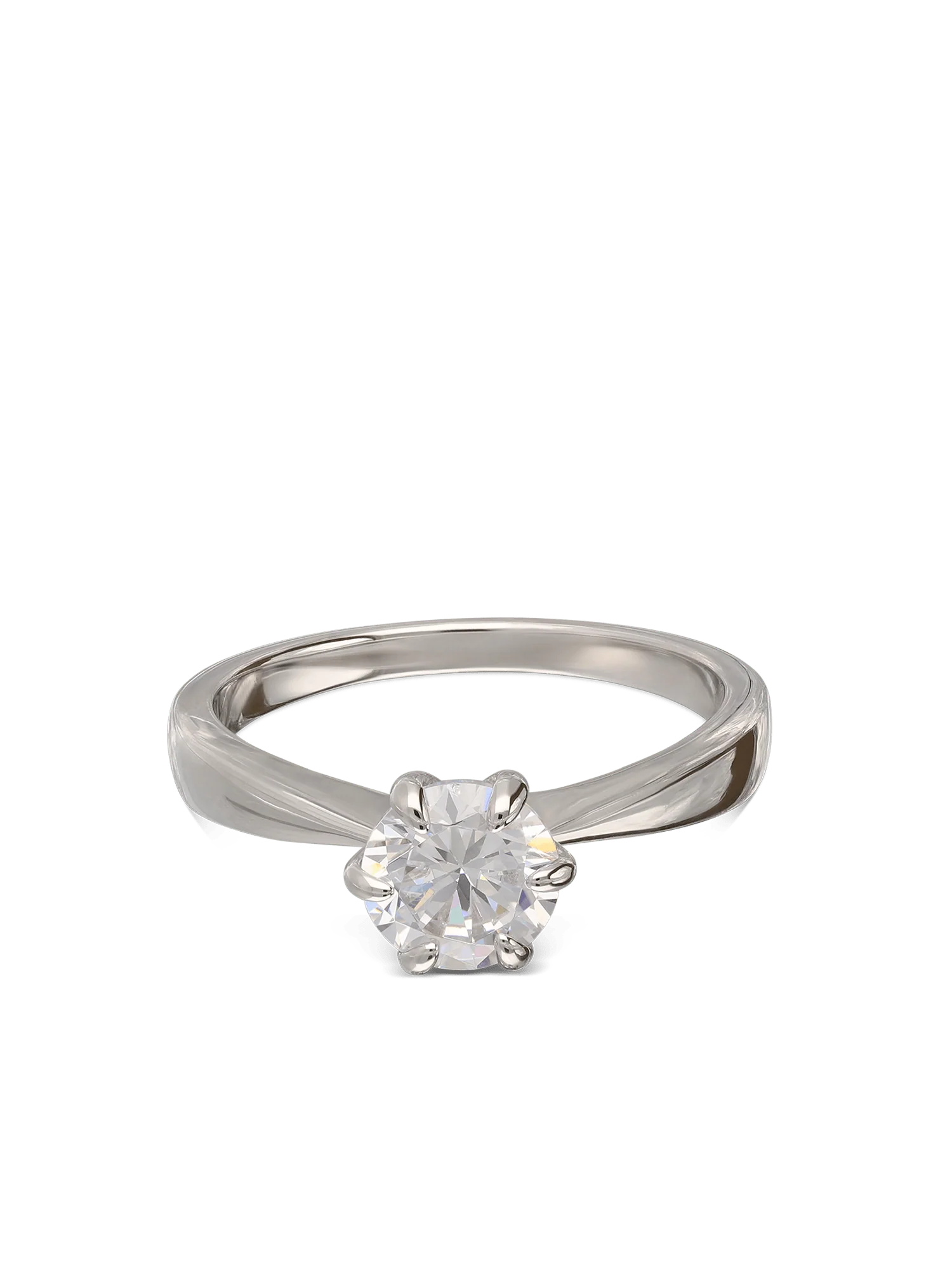 Anel em prata 925 com zircónias - Image 2