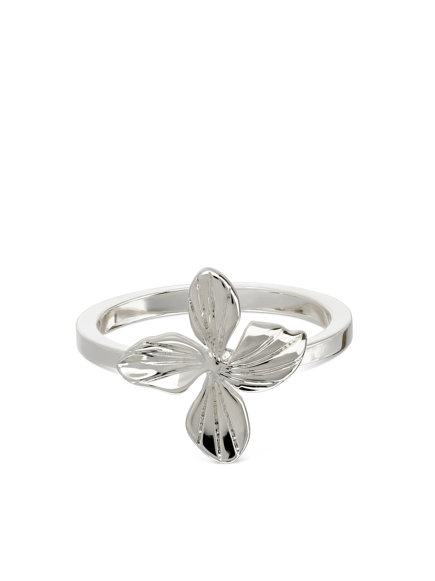 Anel flor em prata 925 - Image 2