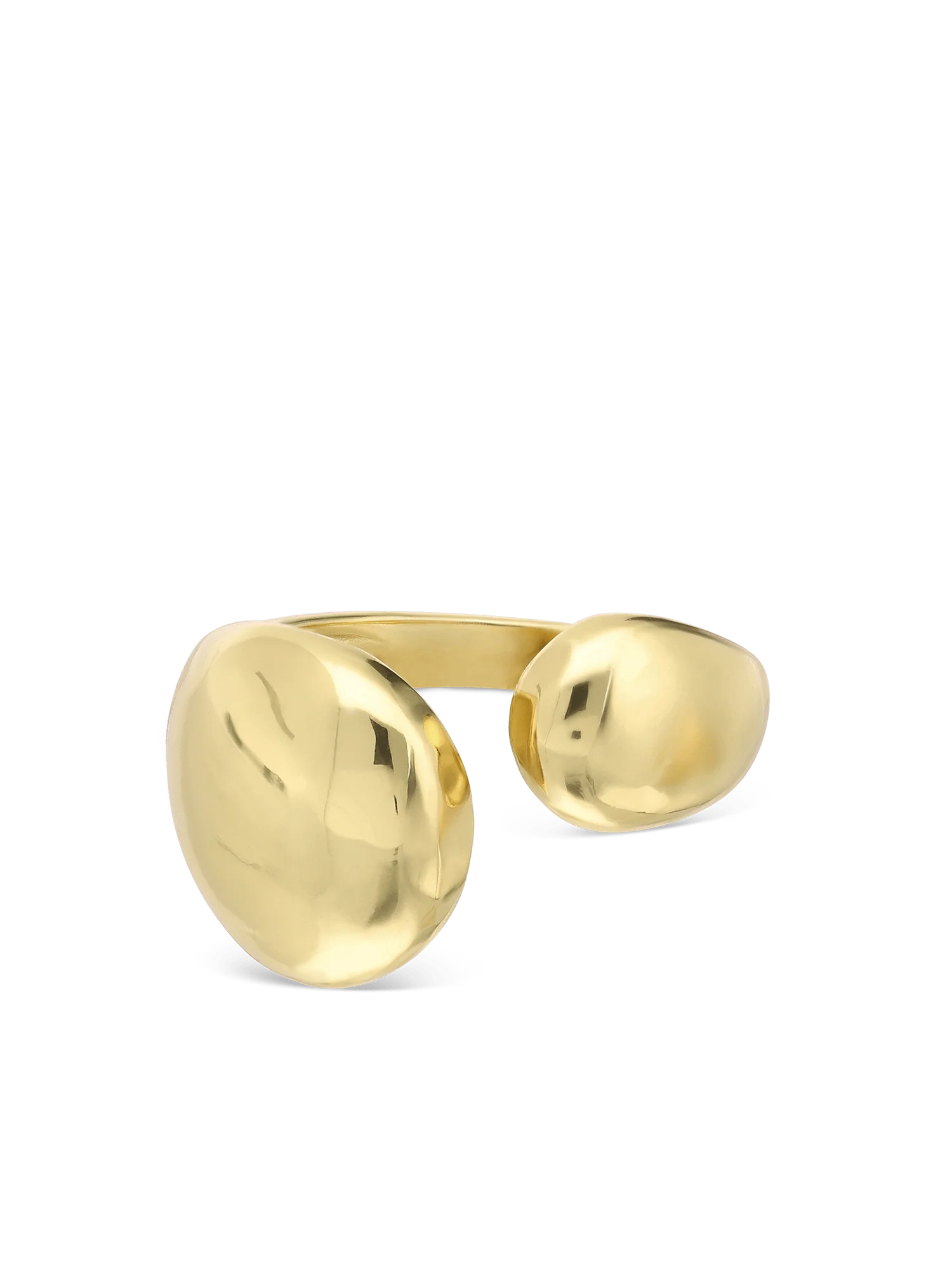 Anel aberto banhado a ouro - Image 2